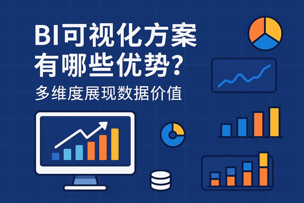 BI可视化方案有哪些优势？多维度展现数据价值"